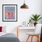 Stupell Industries Disco Cherry Reflection Framed Print Under Glass, design by Ziwei Li